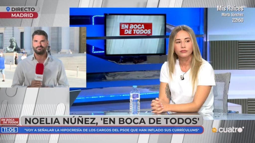 Noelia Núñez, en 'En boca de todos'.