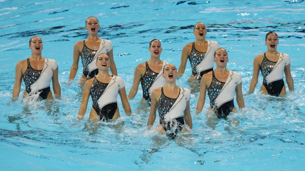 Equipo de natación artística.