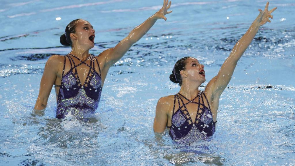 Las españolas Lilou Lluis Valette e Iris Tio Casas.