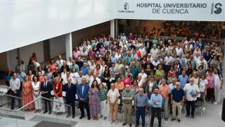 Homenaje a jubilados en el nuevo Hospital de Cuenca. Foto: JCCM.