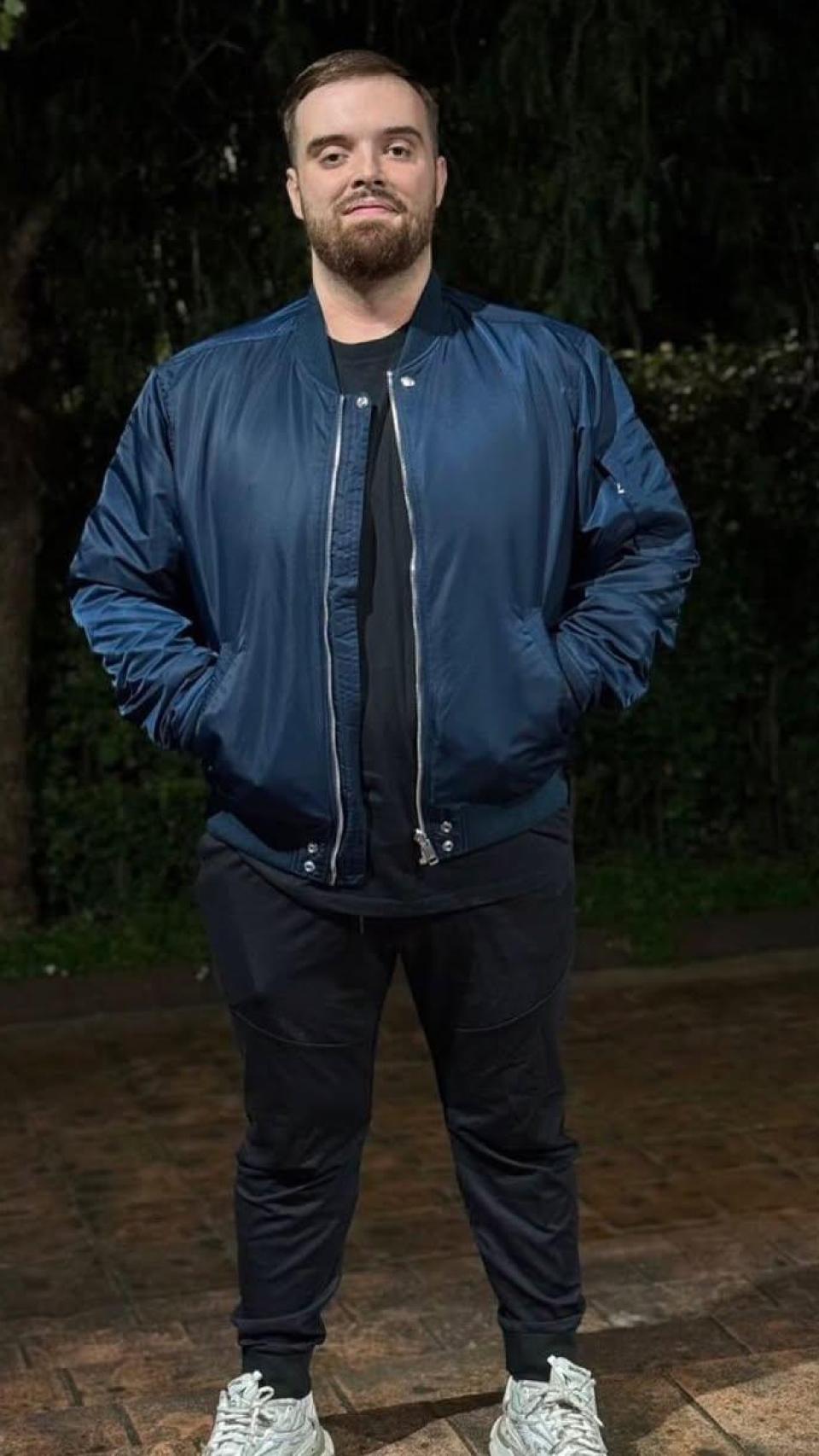 Ibai Llanos en los comienzos de su transformación en 2024.