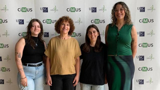Investigadoras del CiMUS de la USC del proyecto liderado por el grupo Virus y Cáncer.
