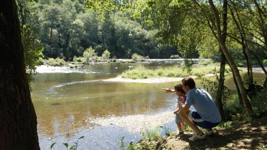 La área de recreo de Agronovo ofrece actividades en el agua.