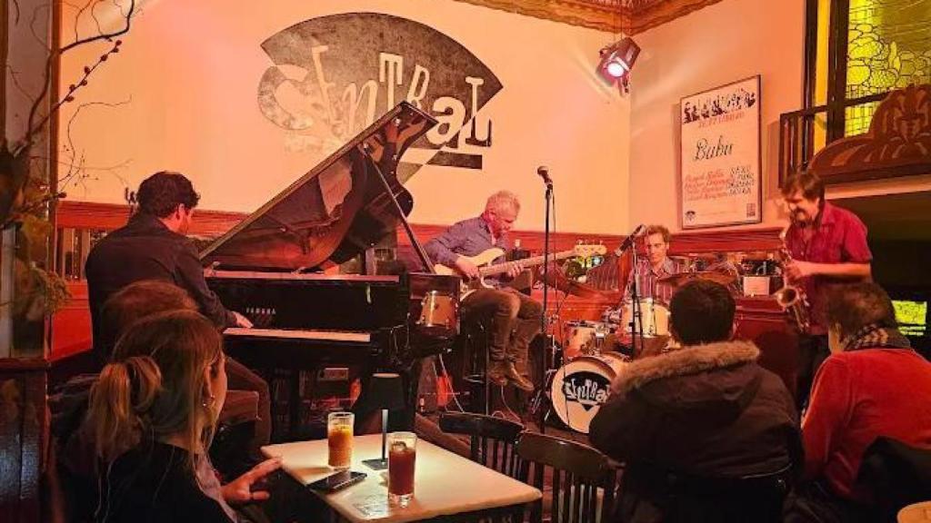 Un concierto en el Café Central de Madrid.