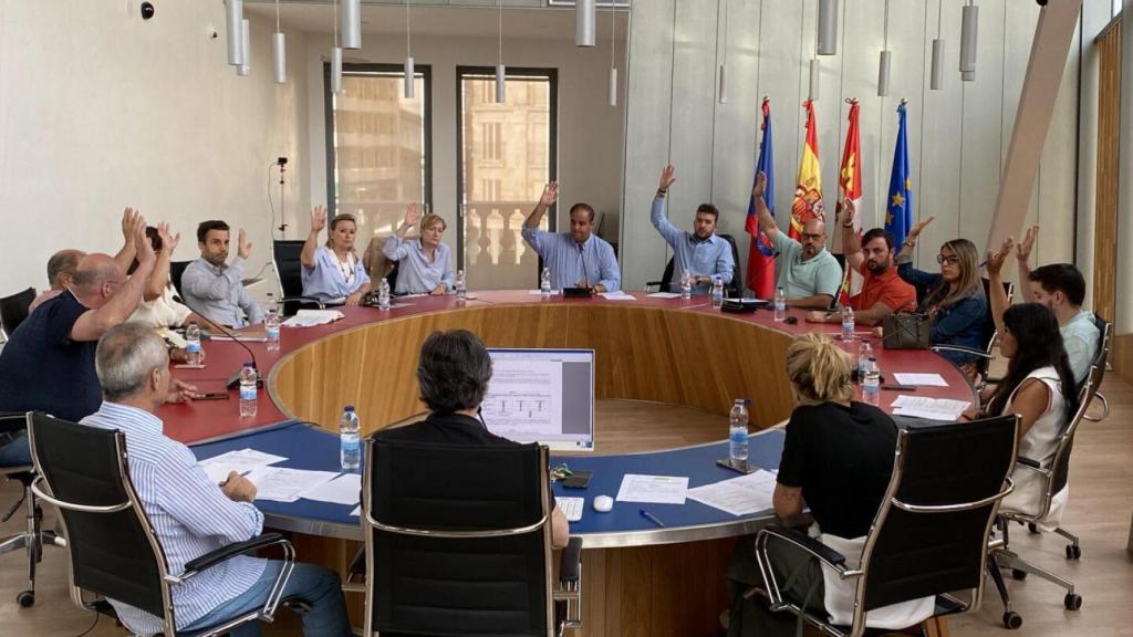 Pleno municipal en Guijuelo