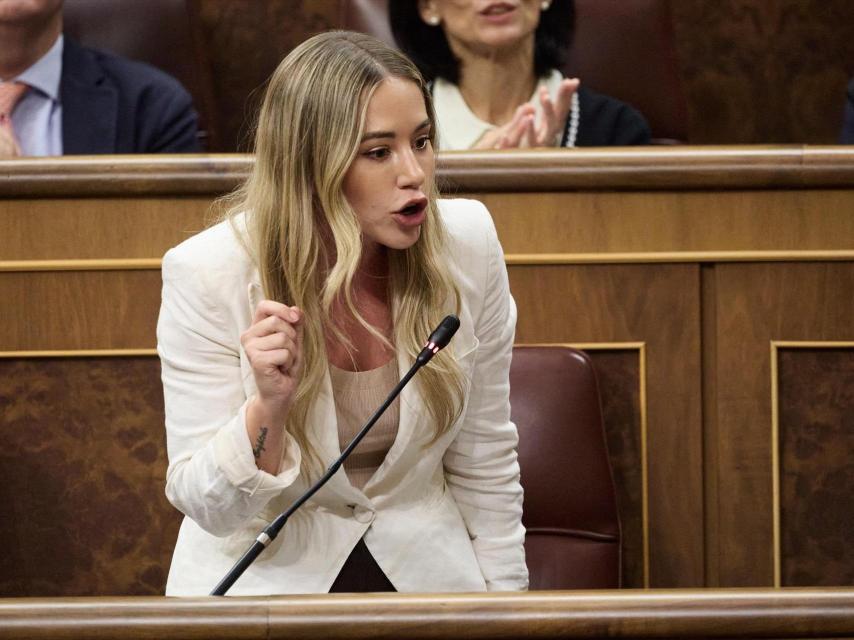 Noelia Núñez en el Congreso de los Diputados.