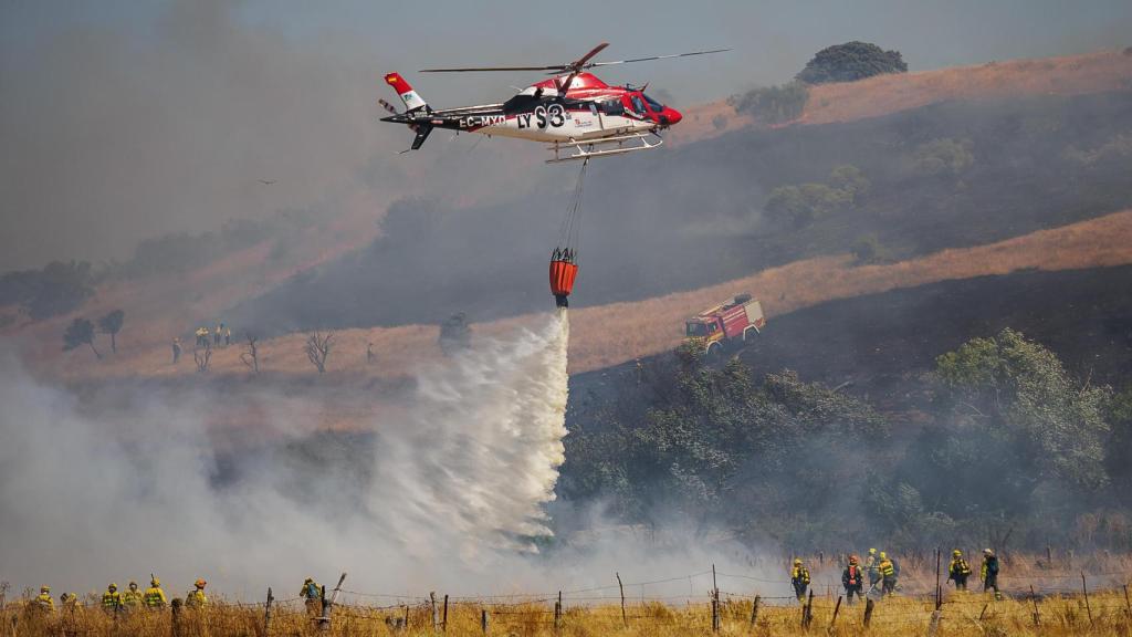 Incendio en Martín de Yeltes