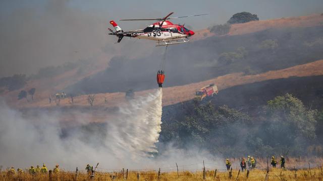 Incendio en Martín de Yeltes