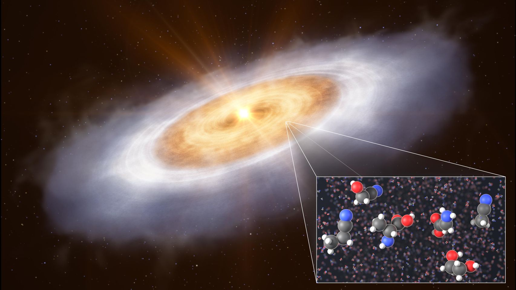 La vida en la Tierra pudo comenzar en el espacio: hallan moléculas ...