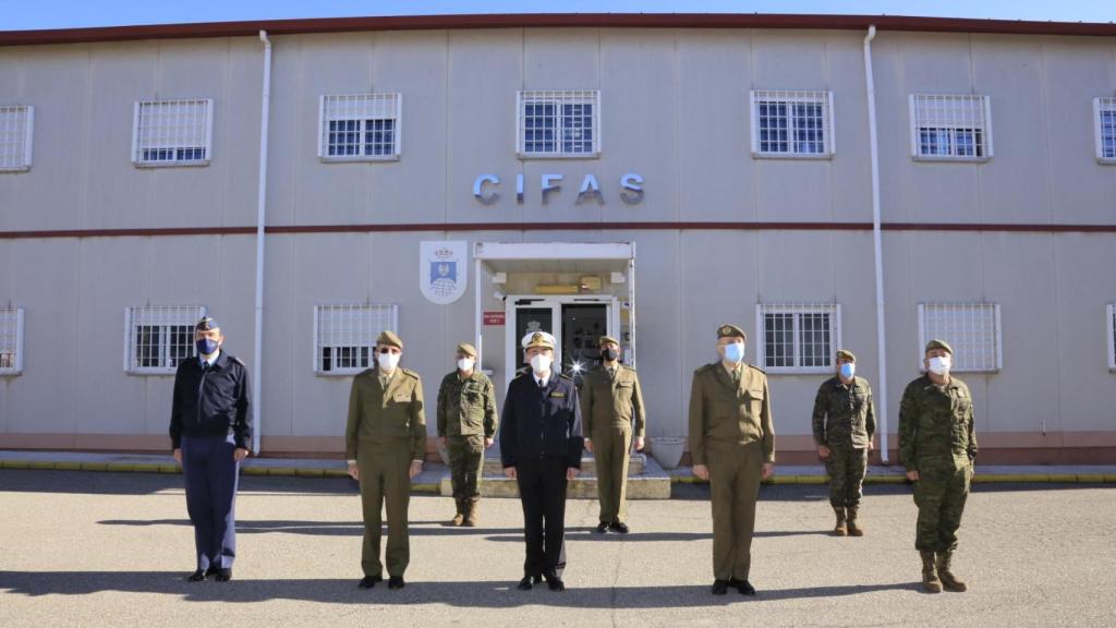 Puerta de entrada al CIFAS, en una imagen de archivo