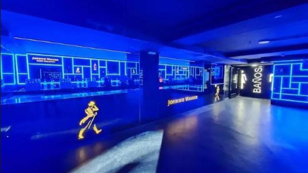 Interior de la discoteca