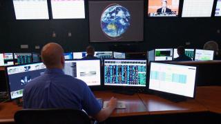 Centro de control de satélites