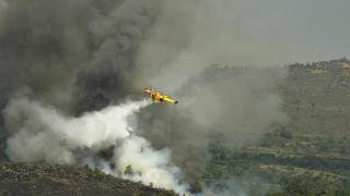 Estabilizan el incendio de Cualedro (Ourense) que ya ha arrasado 90 hectáreas
