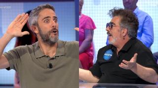 Roberto Leal y Agustín Jiménez en 'Pasapalabra'.