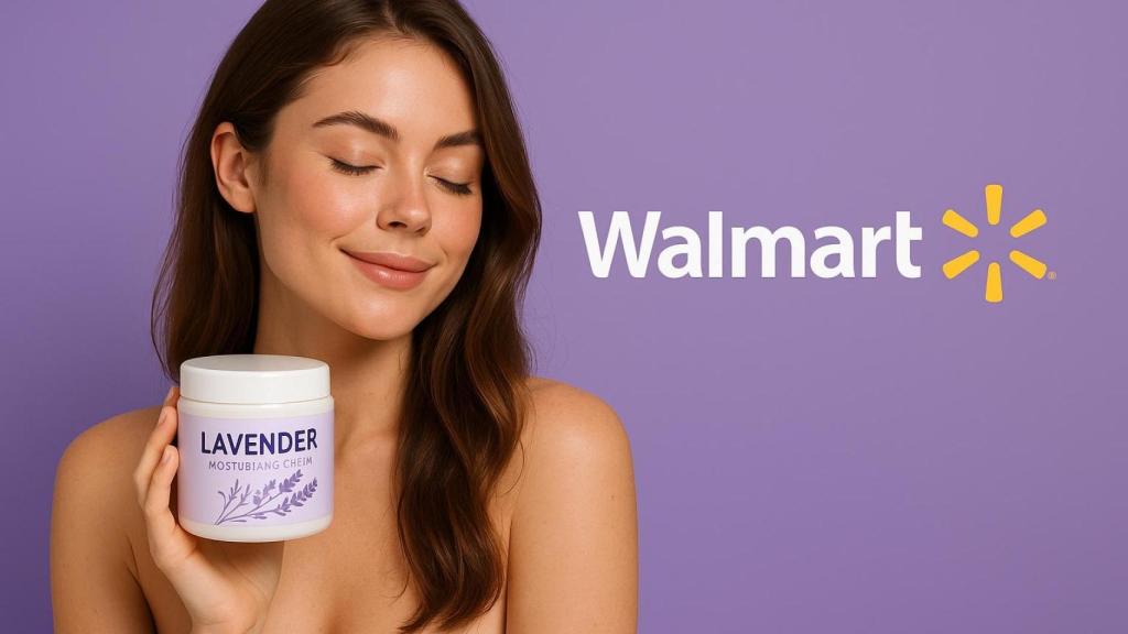 Esta crema con aroma a lavanda se volvió viral en Walmart por su efecto calmante y su precio accesible.