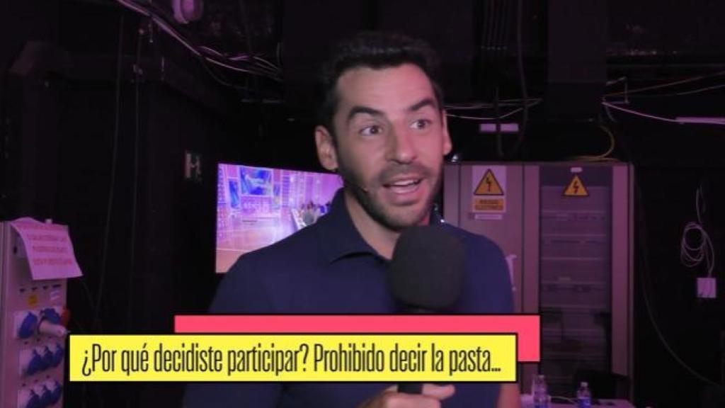 Carlos, concursante de 'Agárrate al sillón'.