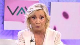 Carmen Borrego responde a los colaboradores de 'Vamos a ver'.