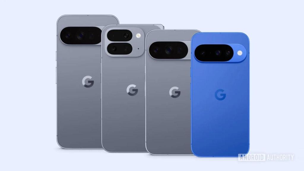 Imagen oficial de los Google Pixel 10