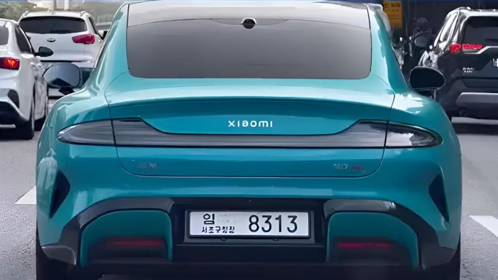 Un Xiaomi SU7 matriculado por Hyundai en Corea del Sur