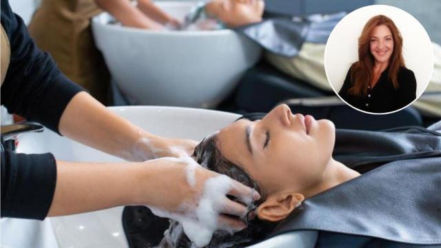 Fotomontaje de Lola Gimeno, consultora de Inside Hair.