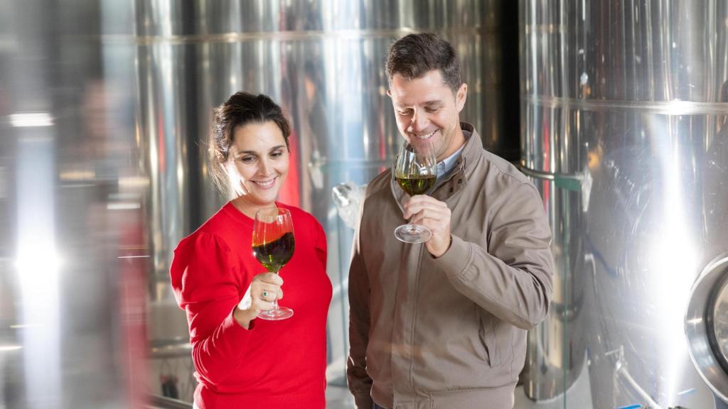 Paula y Juande García, segunda generación de O-Med Oil.