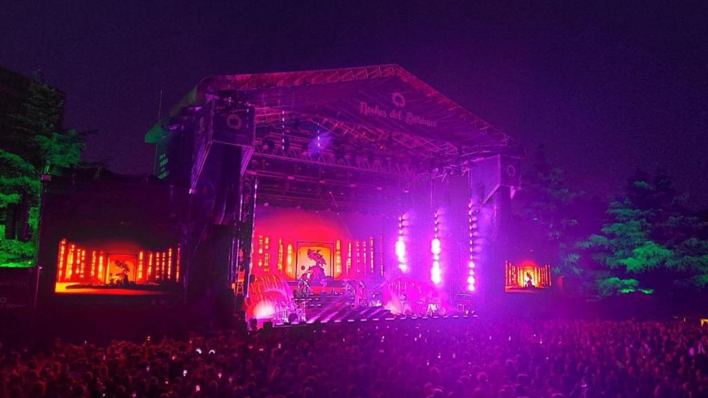 Un mar de cabezas es testigo de el concierto. Foto: Gabriel Lavao