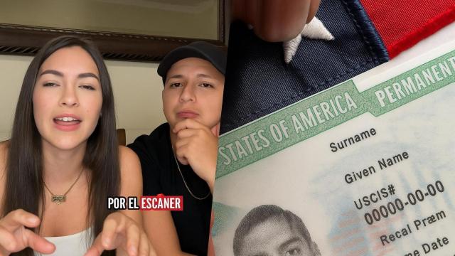 La pareja reveló en otro video que sí les fue aprobada la Green Card.