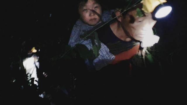 Desertores escapando de Corea del Norte, en un fotograma de la película documental Beyond Utopia.