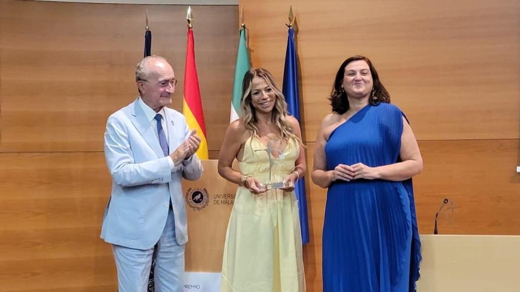 Lydia Fernández, administradora de Marna Motor, Premio Empresaria Malagueña del Año en modalidad Emprendimiento.