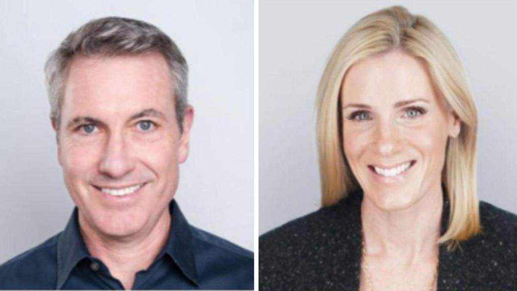 Andy Byron y Kristin Cabot, en sus fotografías de Astronomer.