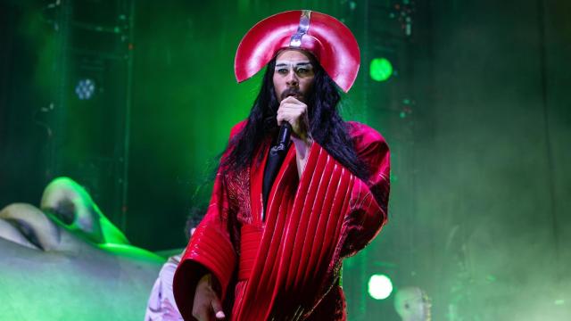 Empire of the Sun durante el concierto. Foto: Noches del botánico
