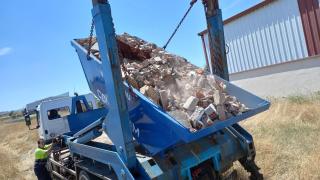 Imagen de archivo del servicio de recogida de residuos de obra menor y podas de la Diputación de Zamora