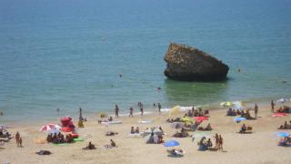 Vista general de la playa de Matalascañas