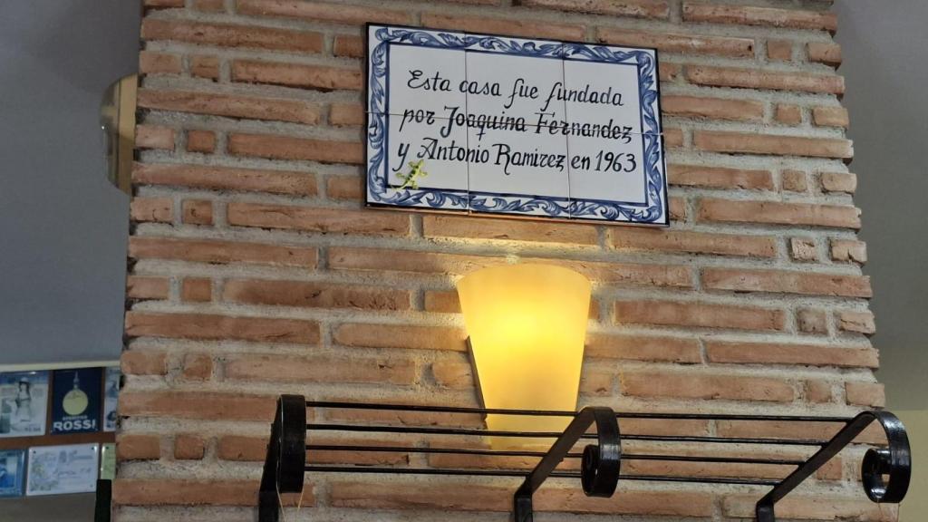 Interior del restaurante Tormes.