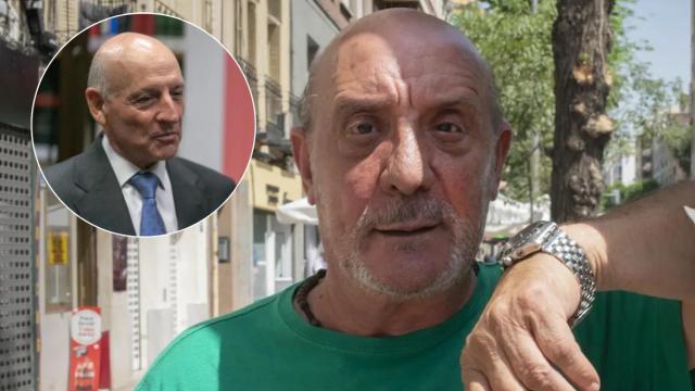 Montaje fotográfico con Vicente Rouco, arriba a la izquierda, y El Dioni.