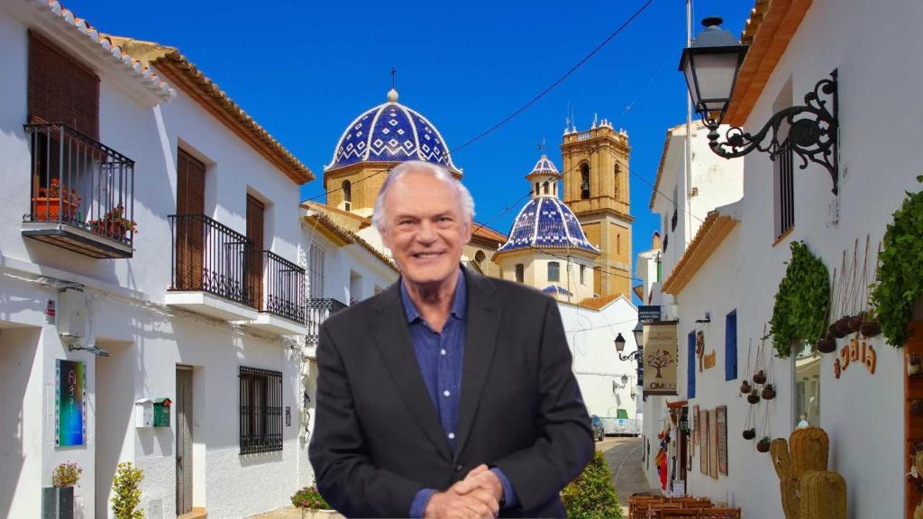 Pedro Piqueras, enamorado de Altea.