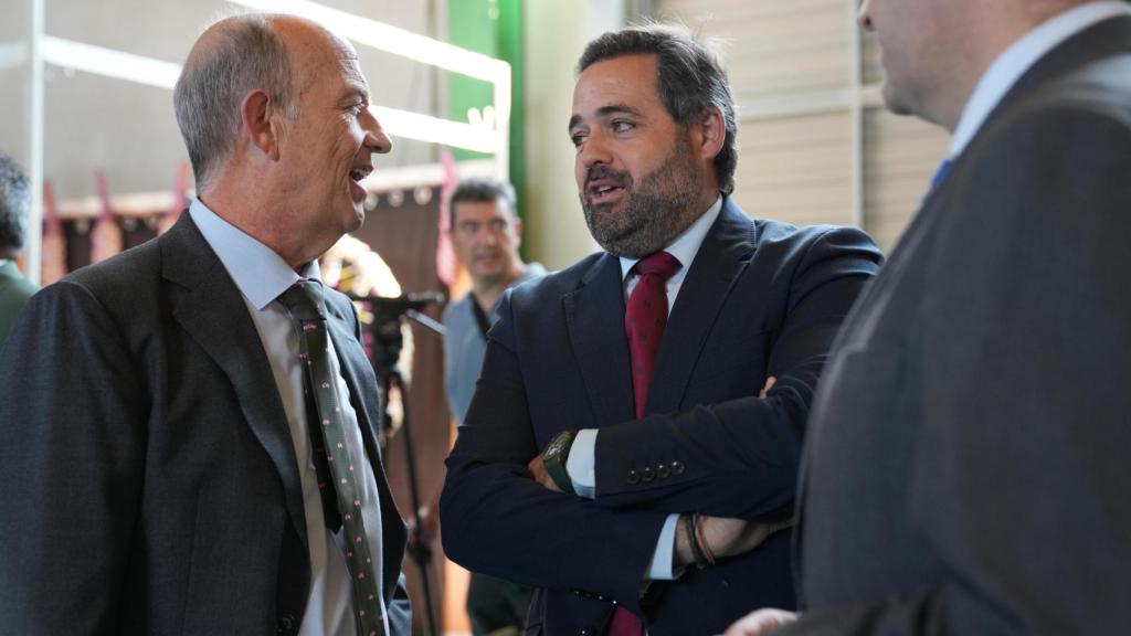 Paco Núñez, presidente del PP de Castilla-La Mancha, en Las Pedroñeras (Cuenca).