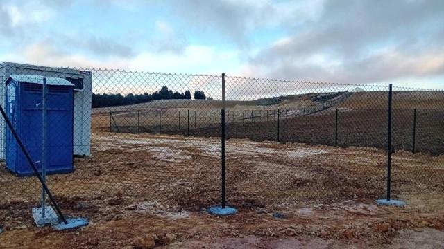 Parcela donde se ubica el proyecto en Peleas de Abajo