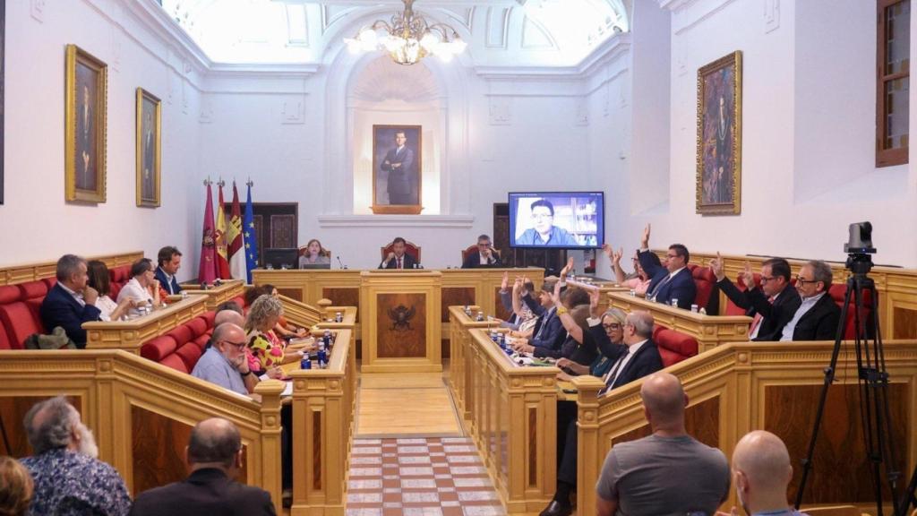 Pleno del Ayuntamiento de Toledo.