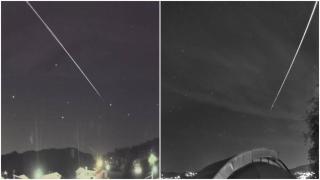 Vídeo: Un meteoro ilumina el cielo de Portugal, a menos de 80 kilómetros de Galicia