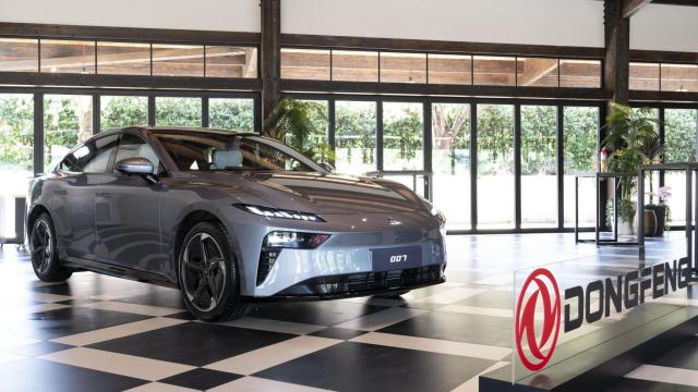 Vehículo Dongfeng que en España distribuye Salvador Caetano