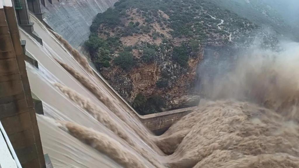 La presa de Forata, en una imagen de archivo. CHJ