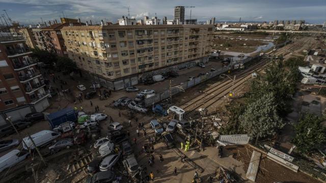 Imagen de archivo de la dana. Rober Solsona / Europa Press