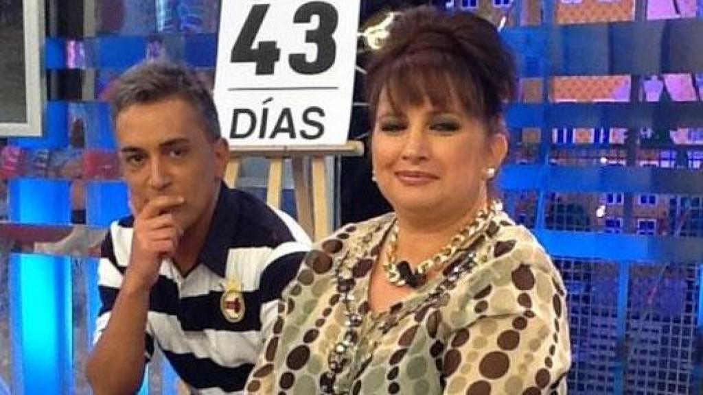 Montse Páez en una intervención en 'Sálvame' en 2013.