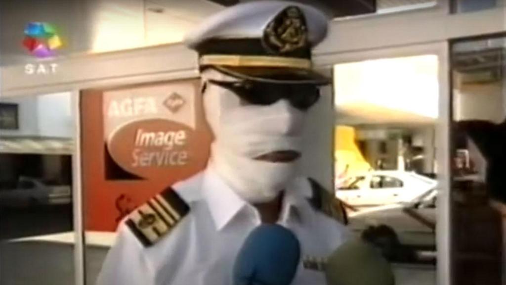 La Momia en una intervención en Telemadrid.