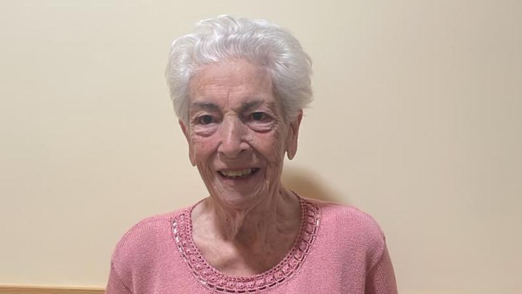 Carmen una semana después de recuperar su casa okupada.