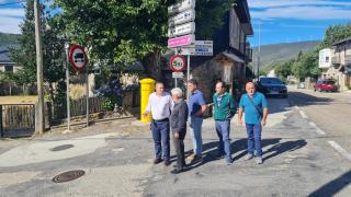 La Diputación de Zamora ofrece a Lubián la cesión de la travesía de la ZA-L-2686