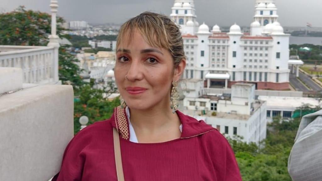 Josefa, profesora de español en la India