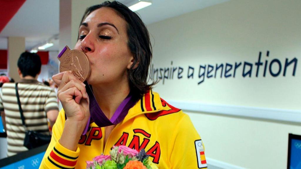 Marga Crespí, la nadadora desheredada por su padre.