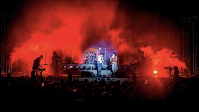 Dani Fernández en el segundo día del Brisa Festival.